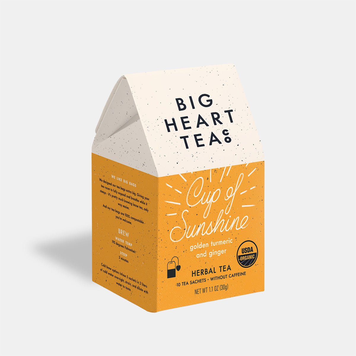 Big Heart Tea Cup of Sunshine - The Artisan Gift Boxes