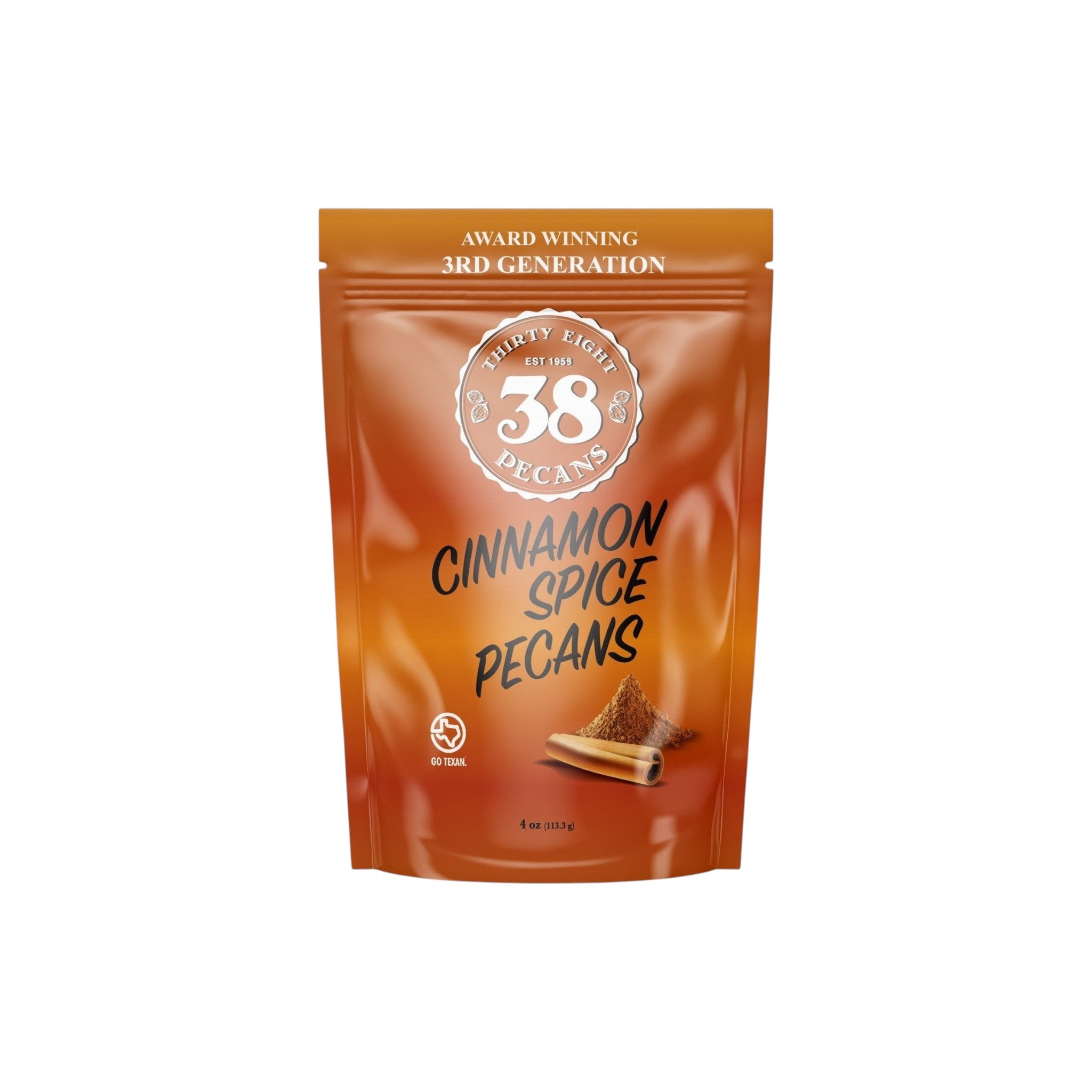38 Pecans Cinnamon Spice Pecans - The Artisan Gift Boxes
