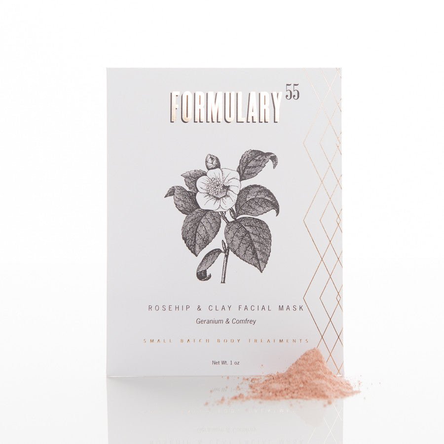 Formulary 55 Rosehip & Clay Facial Mask Geranium & Comfrey - The Artisan Gift Boxes