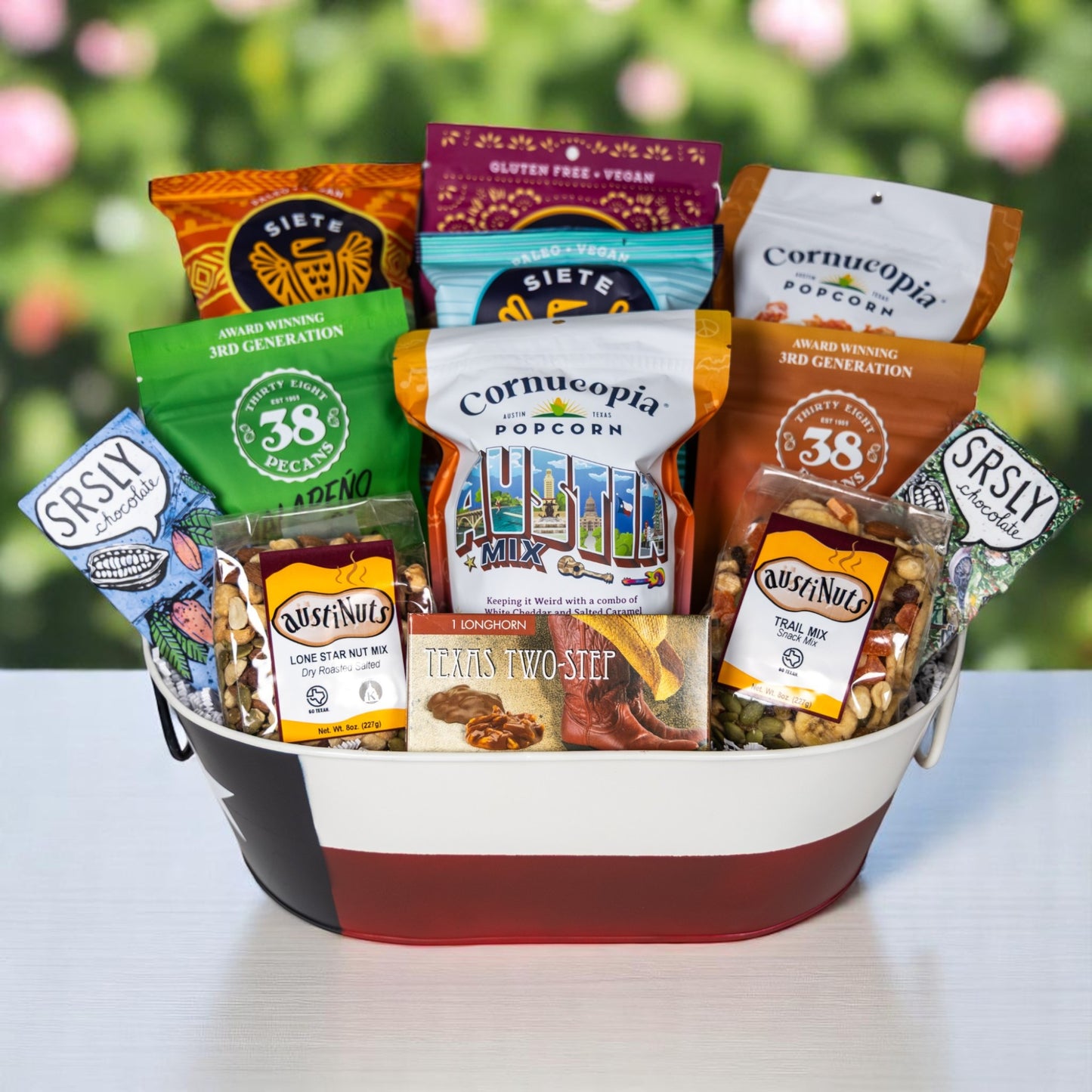 Austin Gift Basket | Curated Texas Snacks & Artisan Treats - The Artisan Gift Boxes