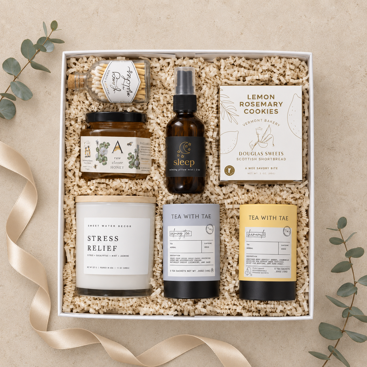 Calm & Comfort | Relaxation Gift Set for Her