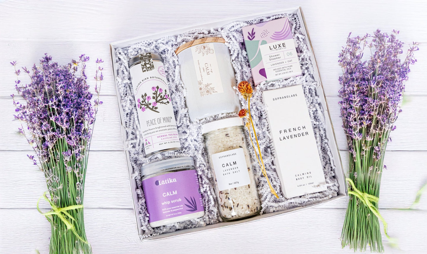 Relax and Recharge Gift Box - The Artisan Gift Boxes