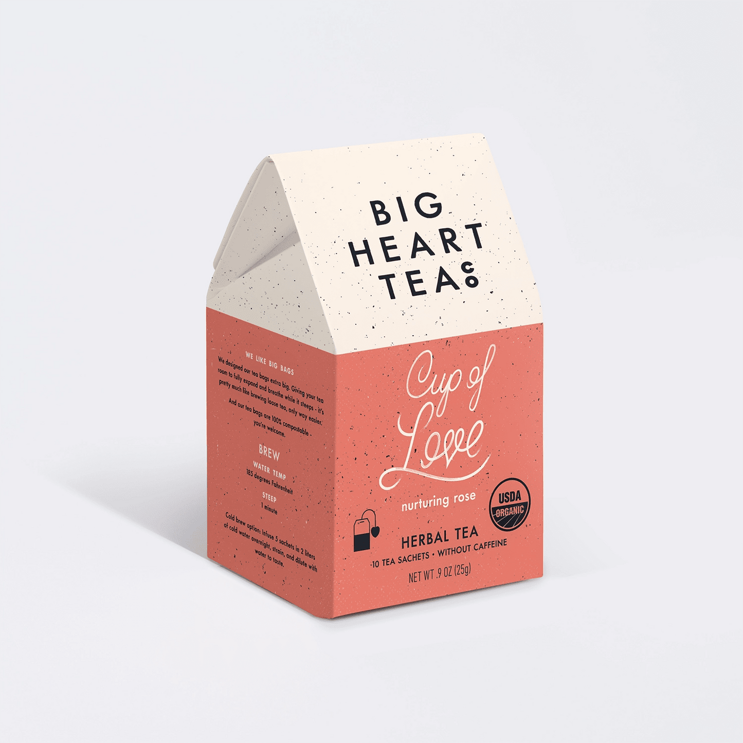 Big Heart Tea Cup of Love - The Artisan Gift Boxes
