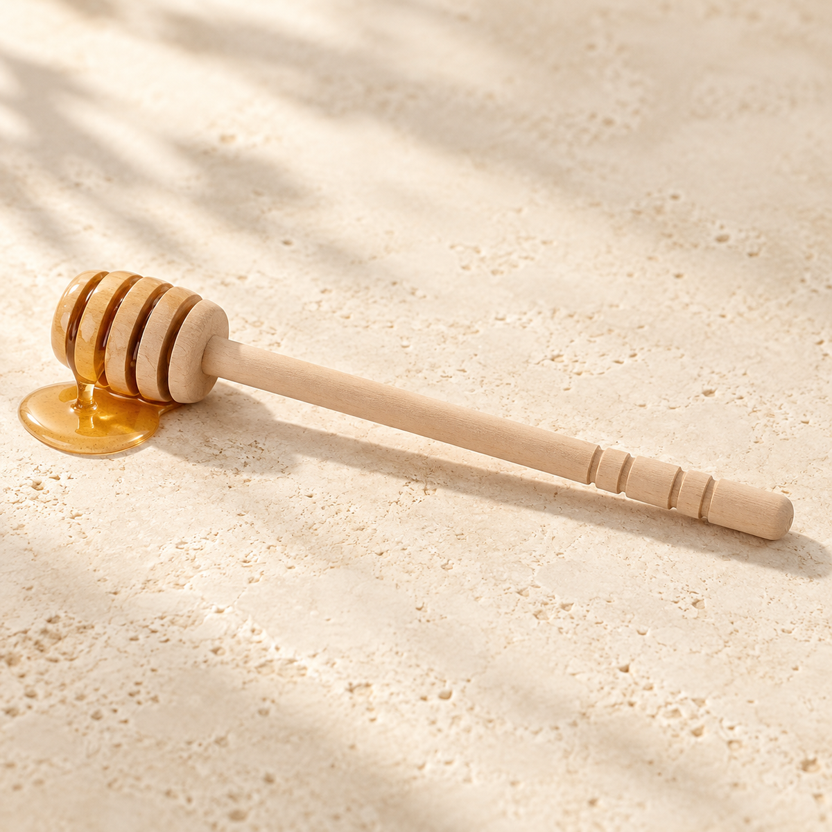 Wooden Honey Dipper