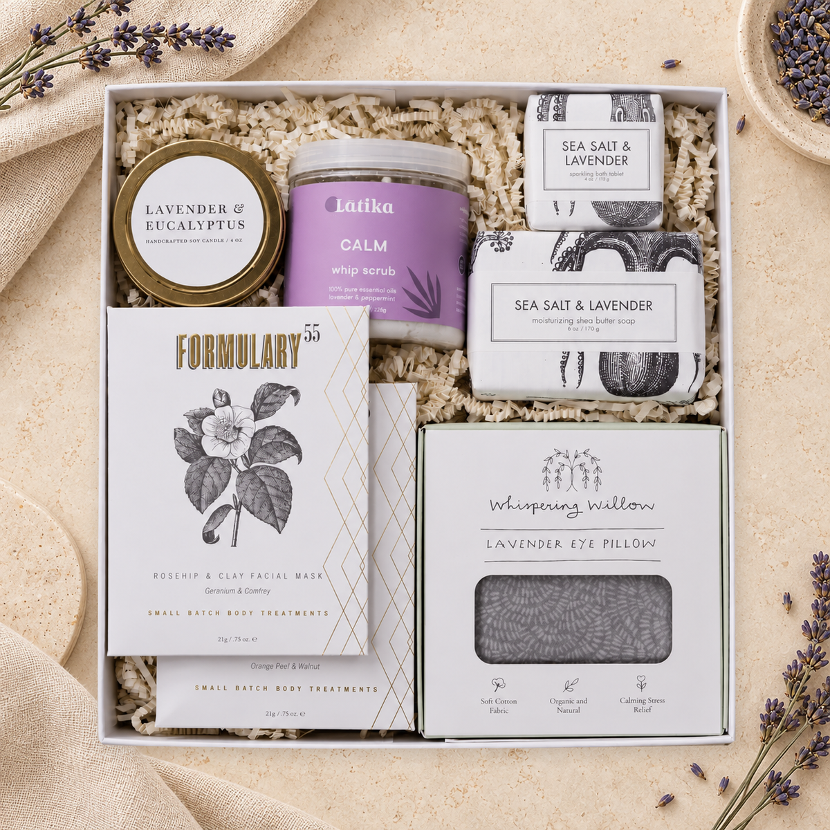 Lavender Retreat | Lavender Gift Box for Her