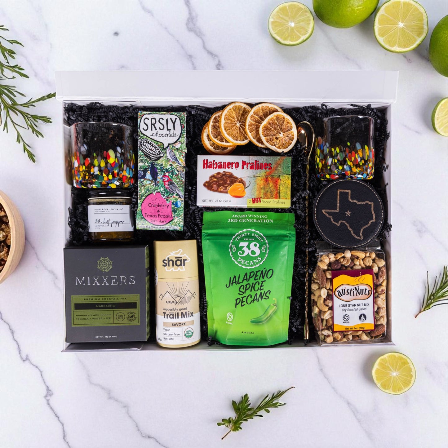 Margarita Gift Box Deluxe – Luxury Cocktail Gift Set - The Artisan Gift Boxes