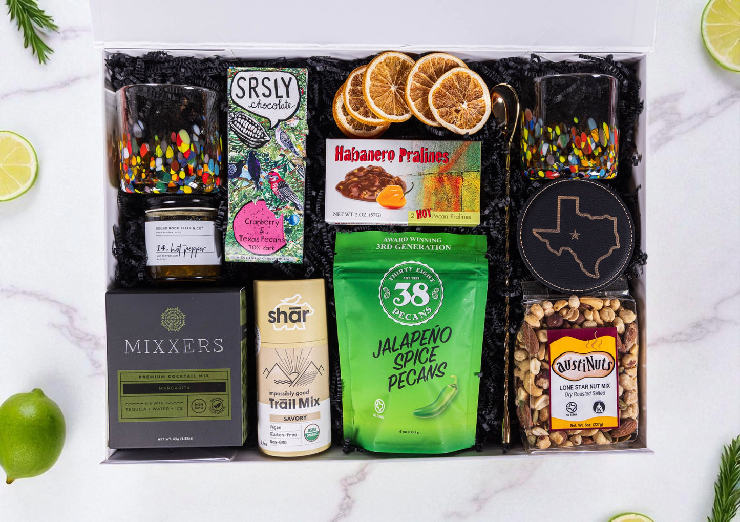 Margarita Gift Box Deluxe – Luxury Cocktail Gift Set - The Artisan Gift Boxes