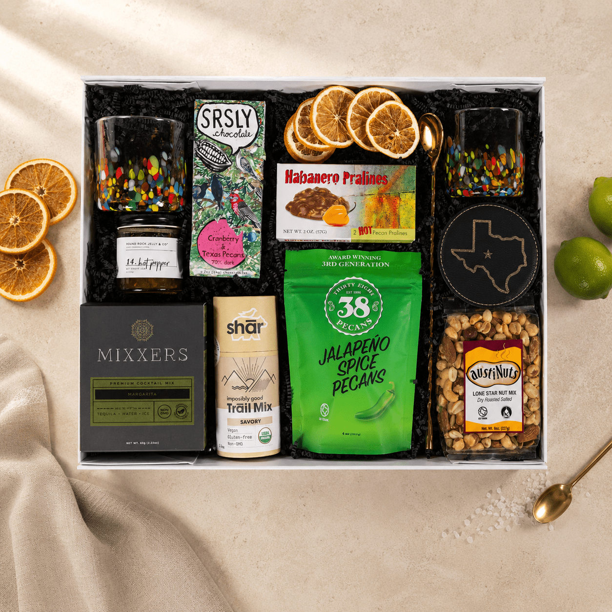 Margarita Gift Box Deluxe – Luxury Cocktail Gift Set - The Artisan Gift Boxes