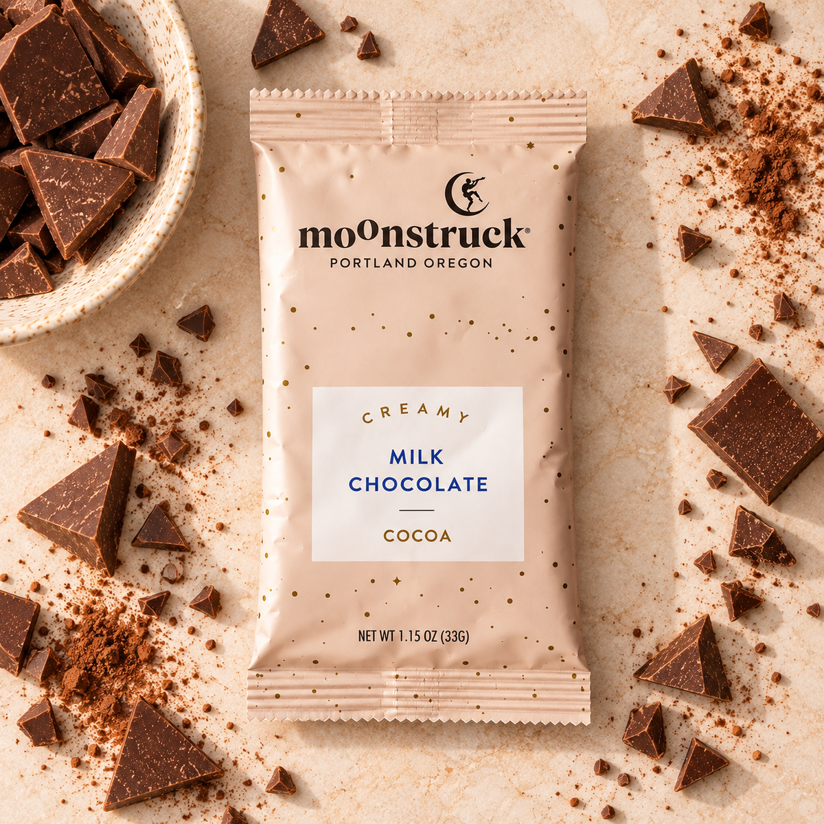 Moonstruck Creamy Milk Hot Cocoa Pouch