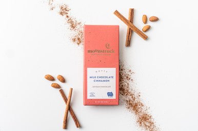Moonstruck Nutty Milk Chocolate Cinnamon Bar - The Artisan Gift Boxes