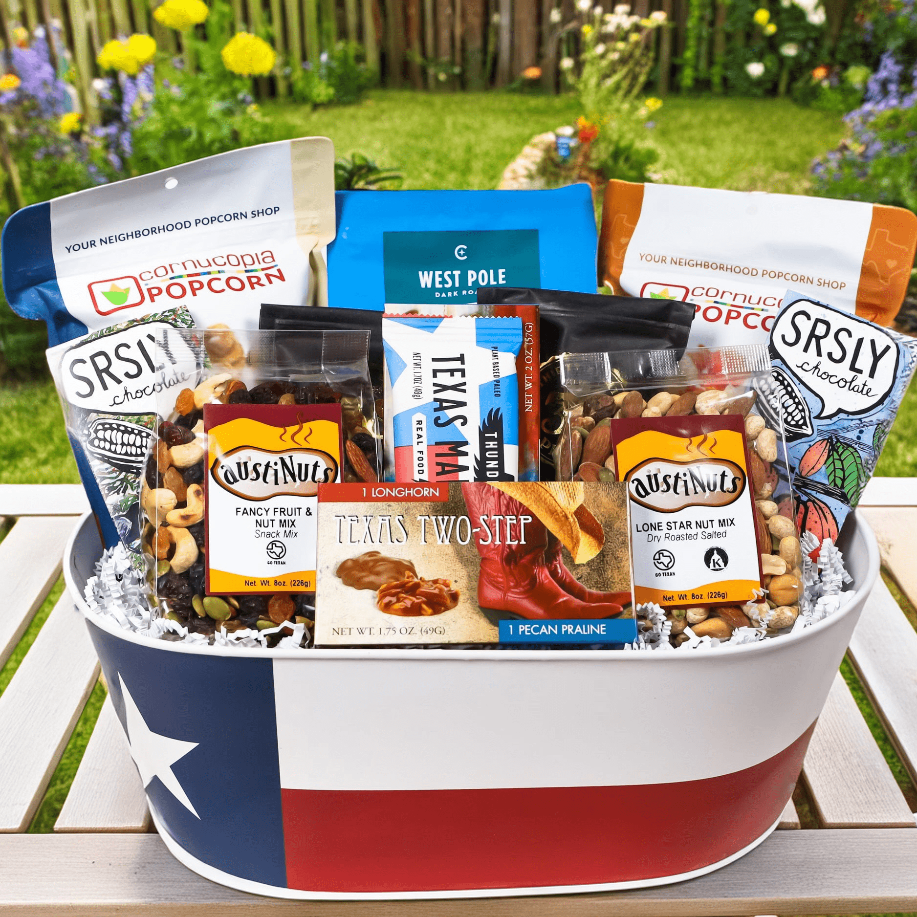 Texas Themed Gift Basket - The Artisan Gift Boxes