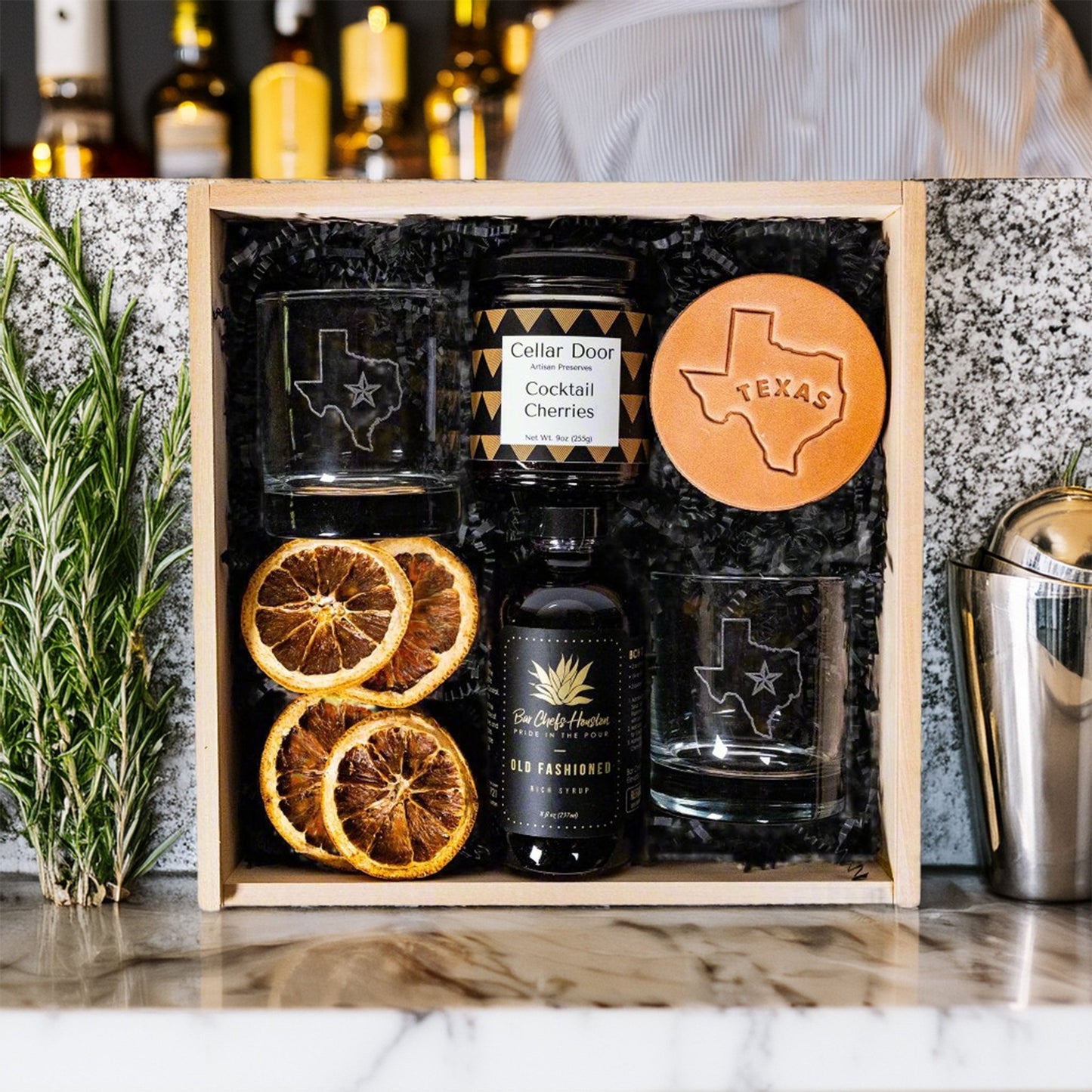 Texas Old - Fashioned Gift Box - The Artisan Gift Boxes