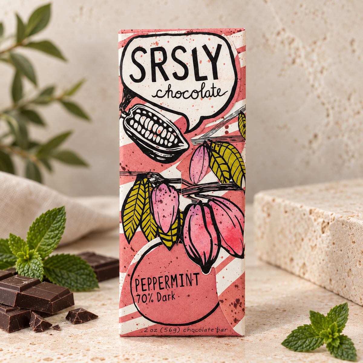 SRSLY Chocolate Bar Peppermint