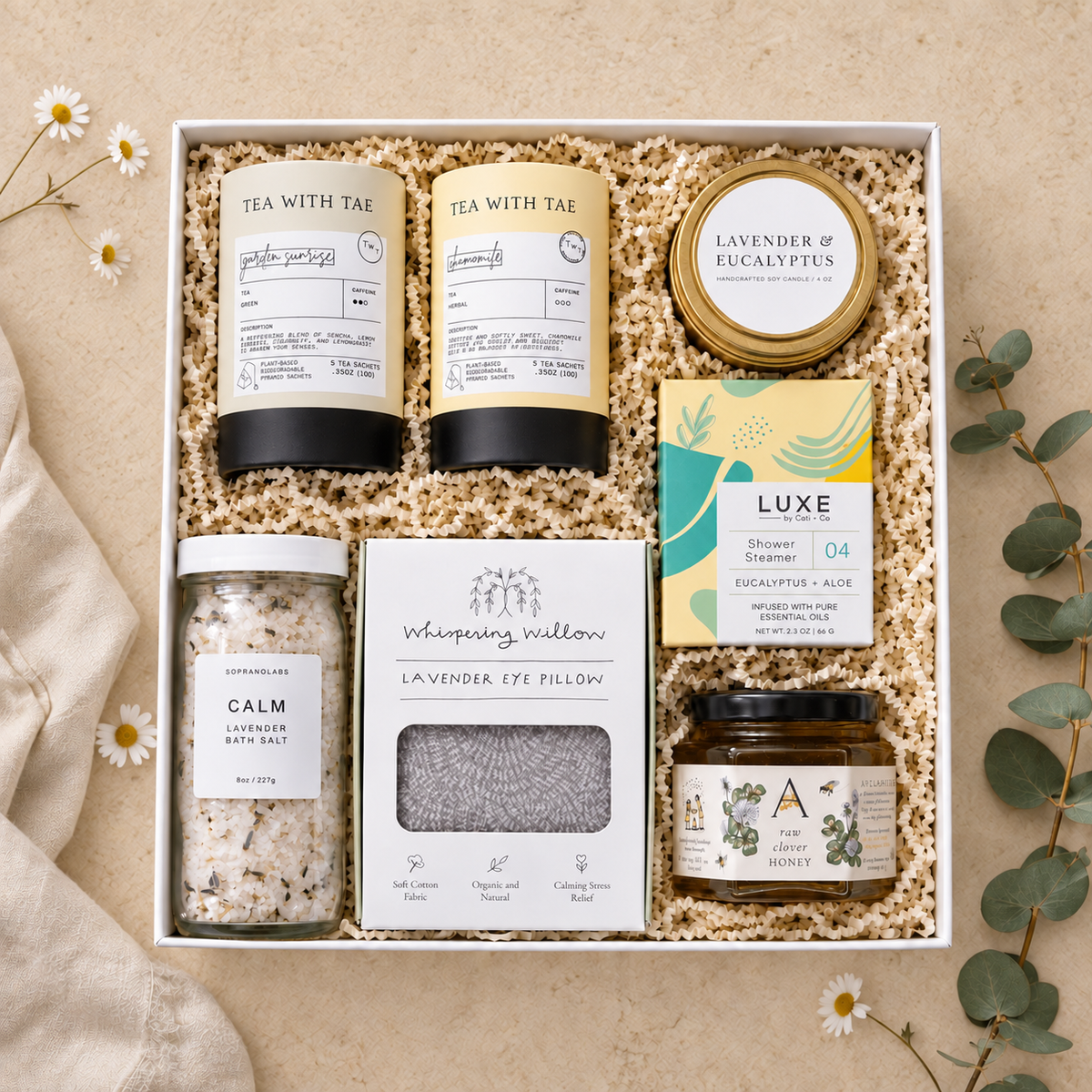 Quiet Moments | Self-Care Gift Basket for Her