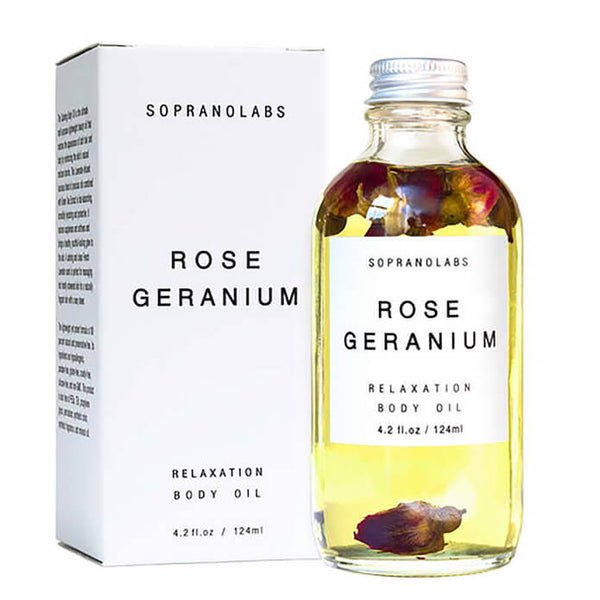 SopranoLabs Rose Geranium Body Oil - The Artisan Gift Boxes