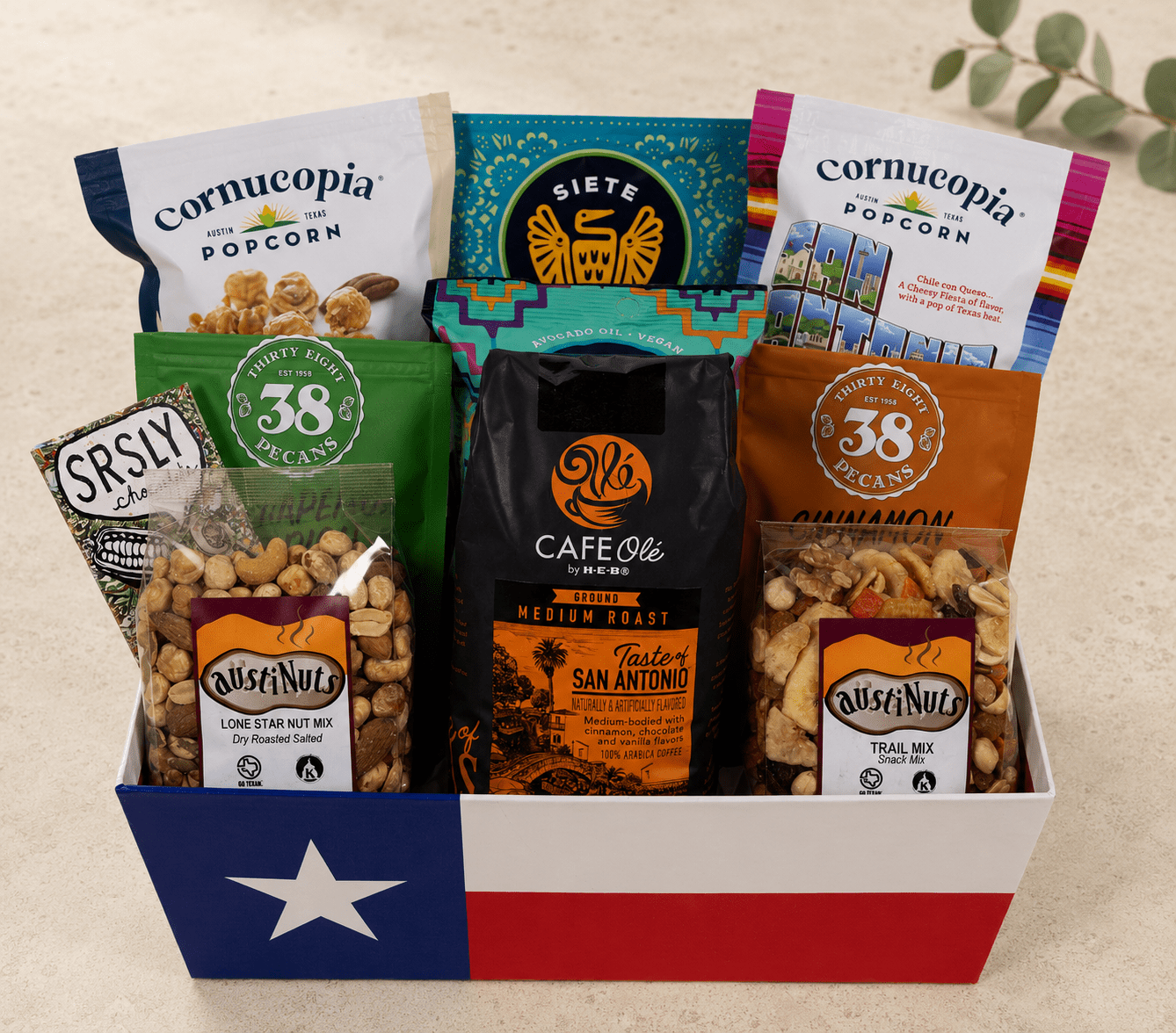 San Antonio Gourmet Gift Basket - The Artisan Gift Boxes