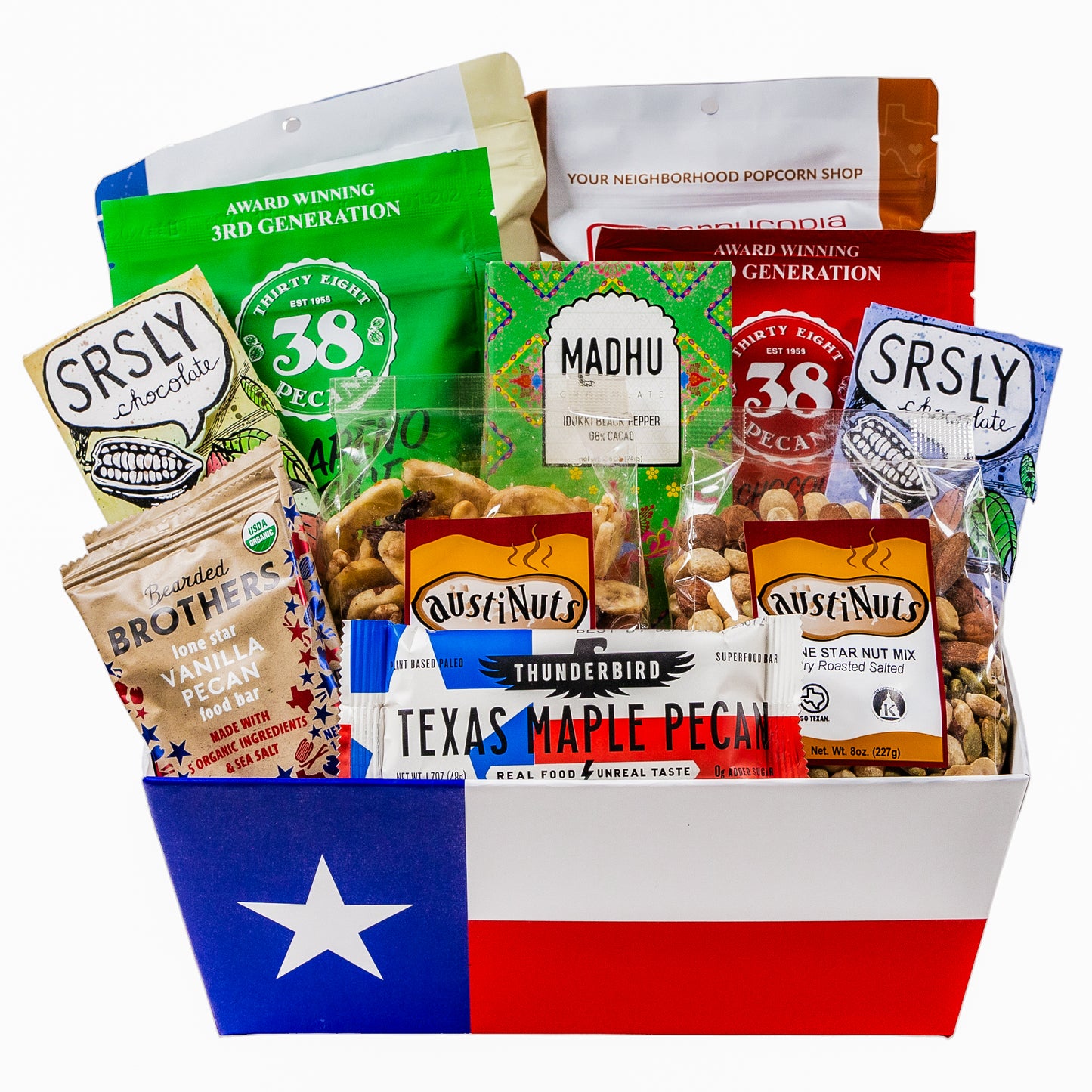 Snacks from Texas Gift Basket - The Artisan Gift Boxes
