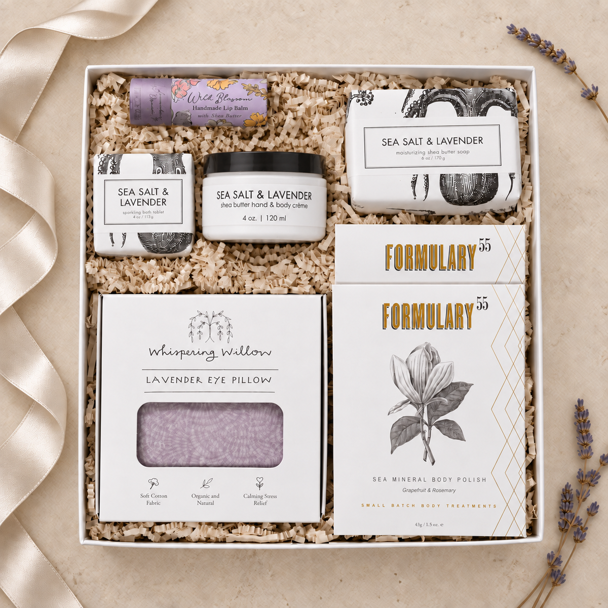Spa Day Gift Basket