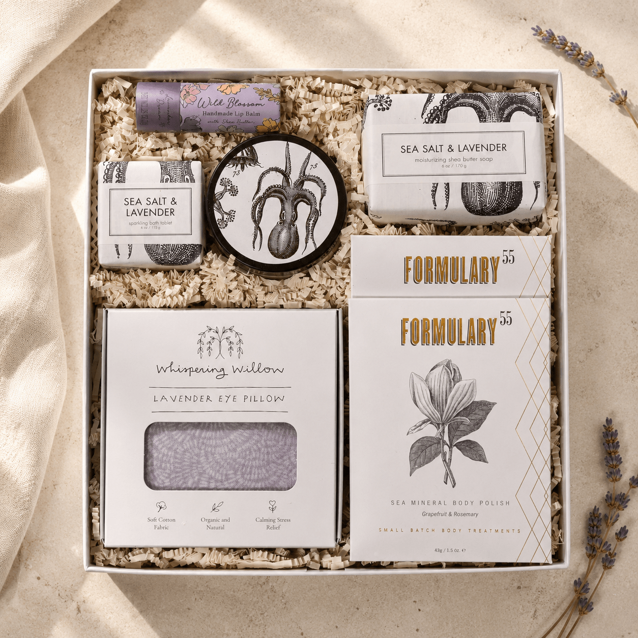 Spa Day Gift Basket - The Artisan Gift Boxes