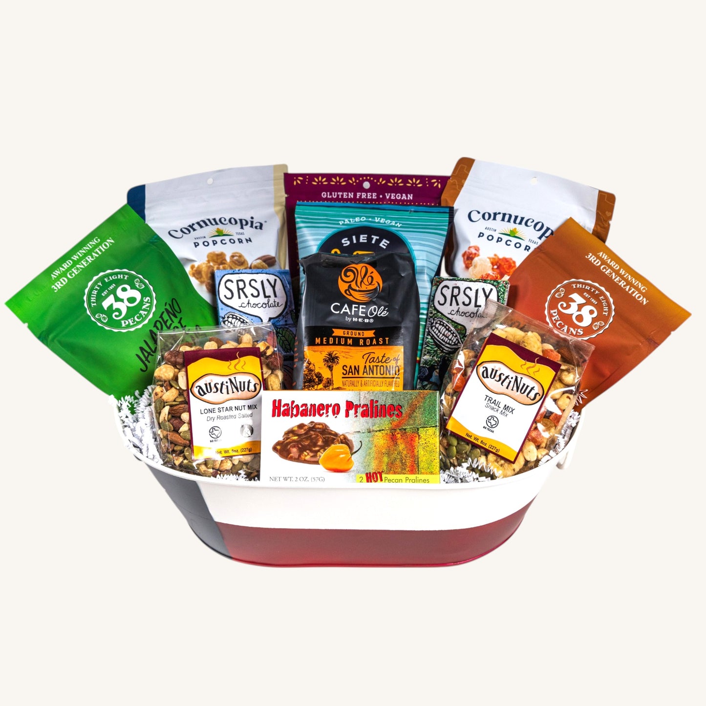 Taste of San Antonio – Texas Gift Basket - The Artisan Gift Boxes