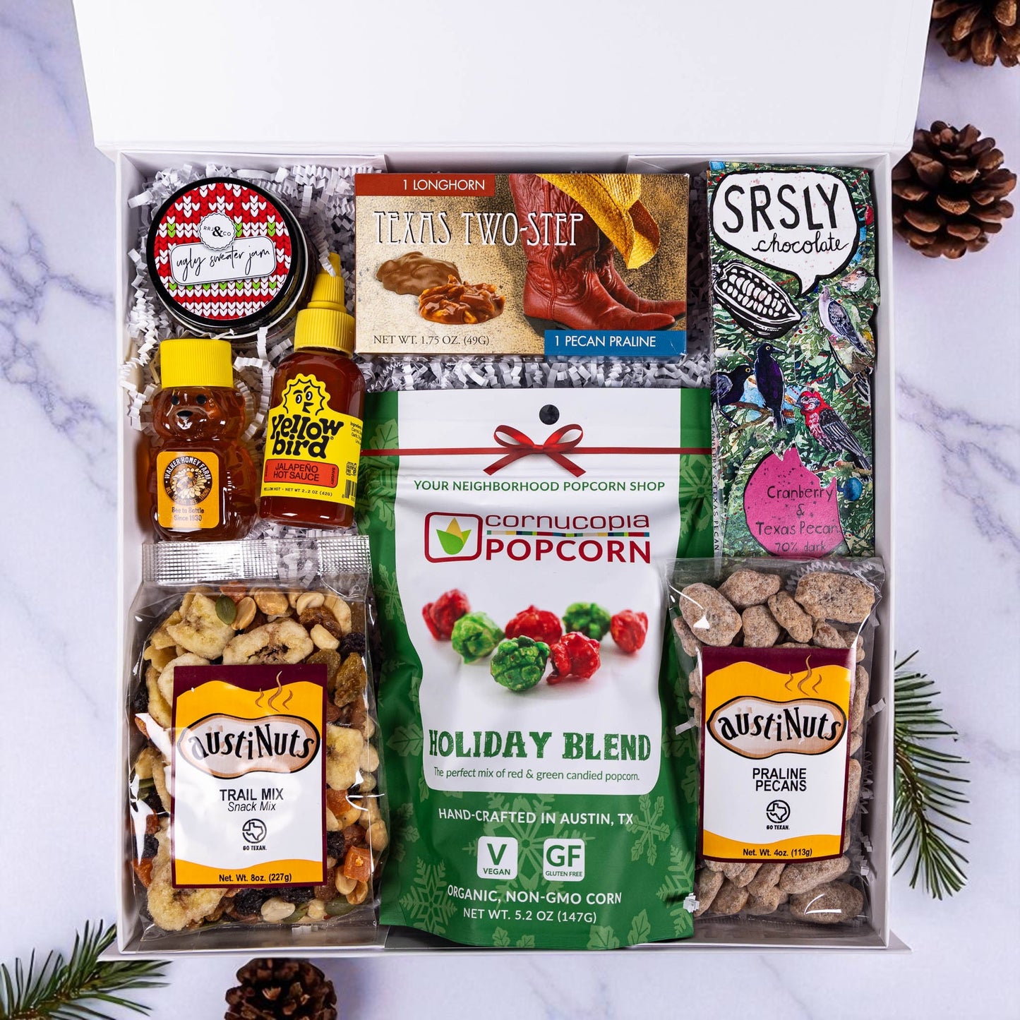 Texas Holiday Treats Gift Box - The Artisan Gift Boxes