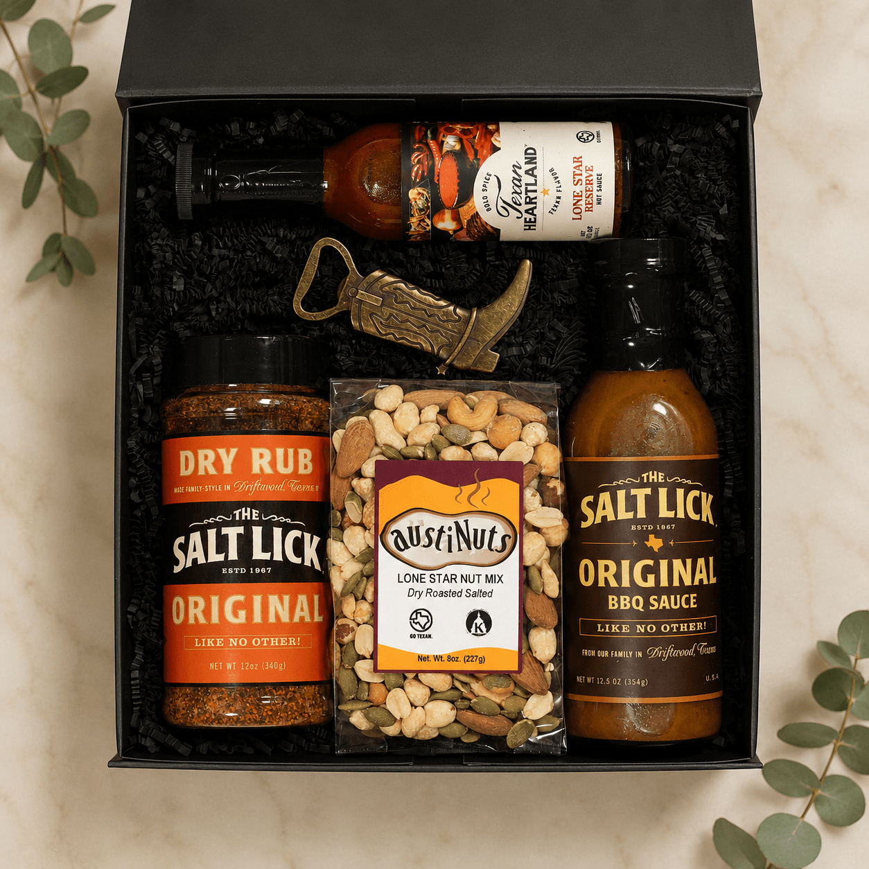 Texas BBQ Gift Basket - The Artisan Gift Boxes
