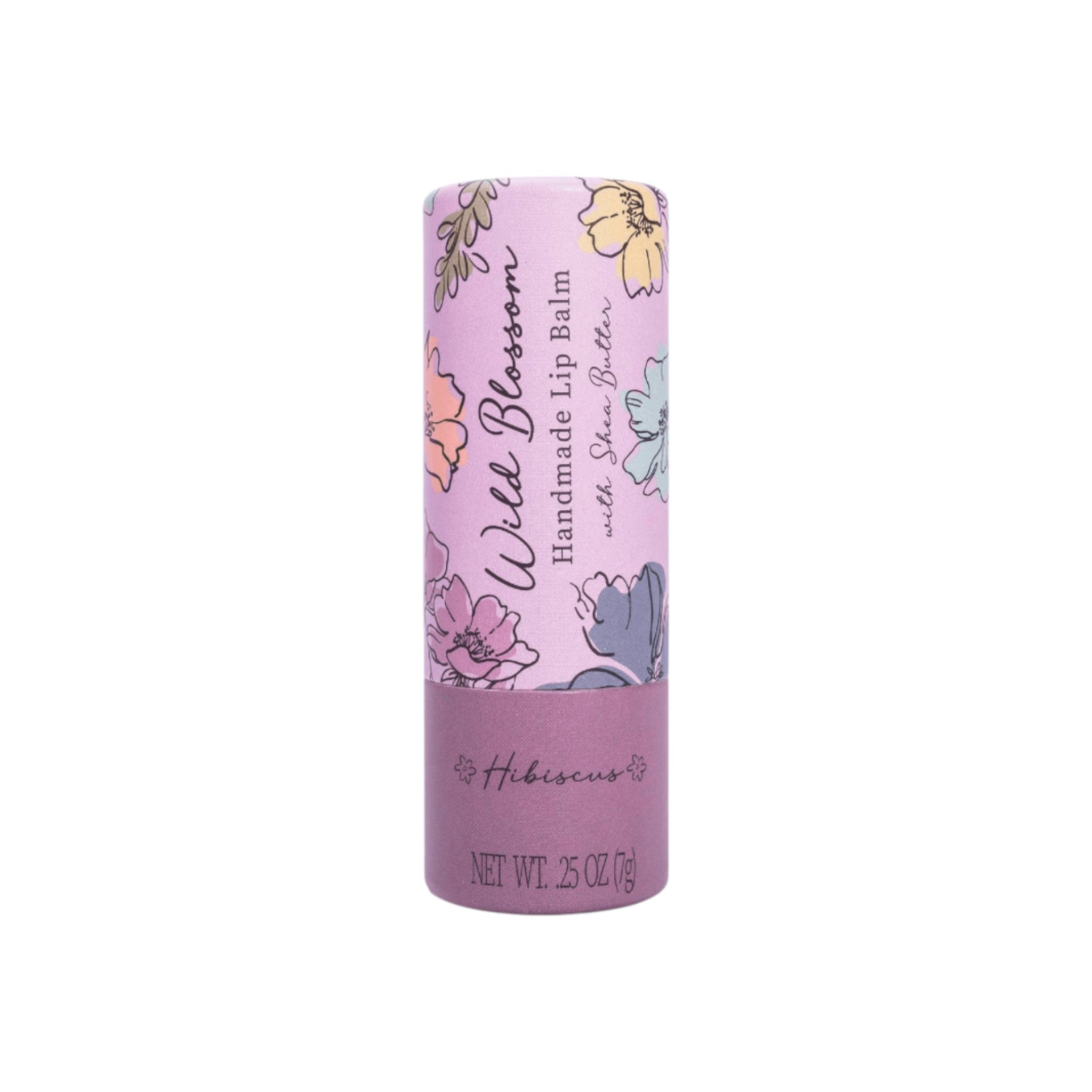 Cait + Co Wild Blossom Lip Balm - Hibiscus - The Artisan Gift Boxes