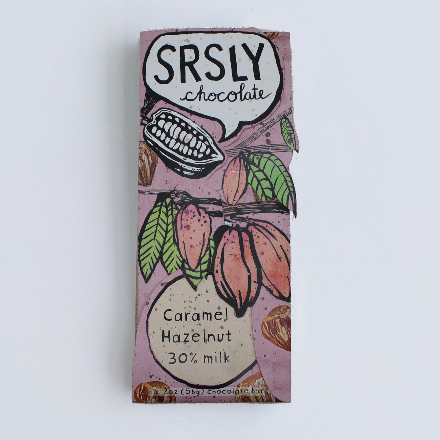 SRSLY Chocolate Bar Caramel Hazelnut - The Artisan Gift Boxes