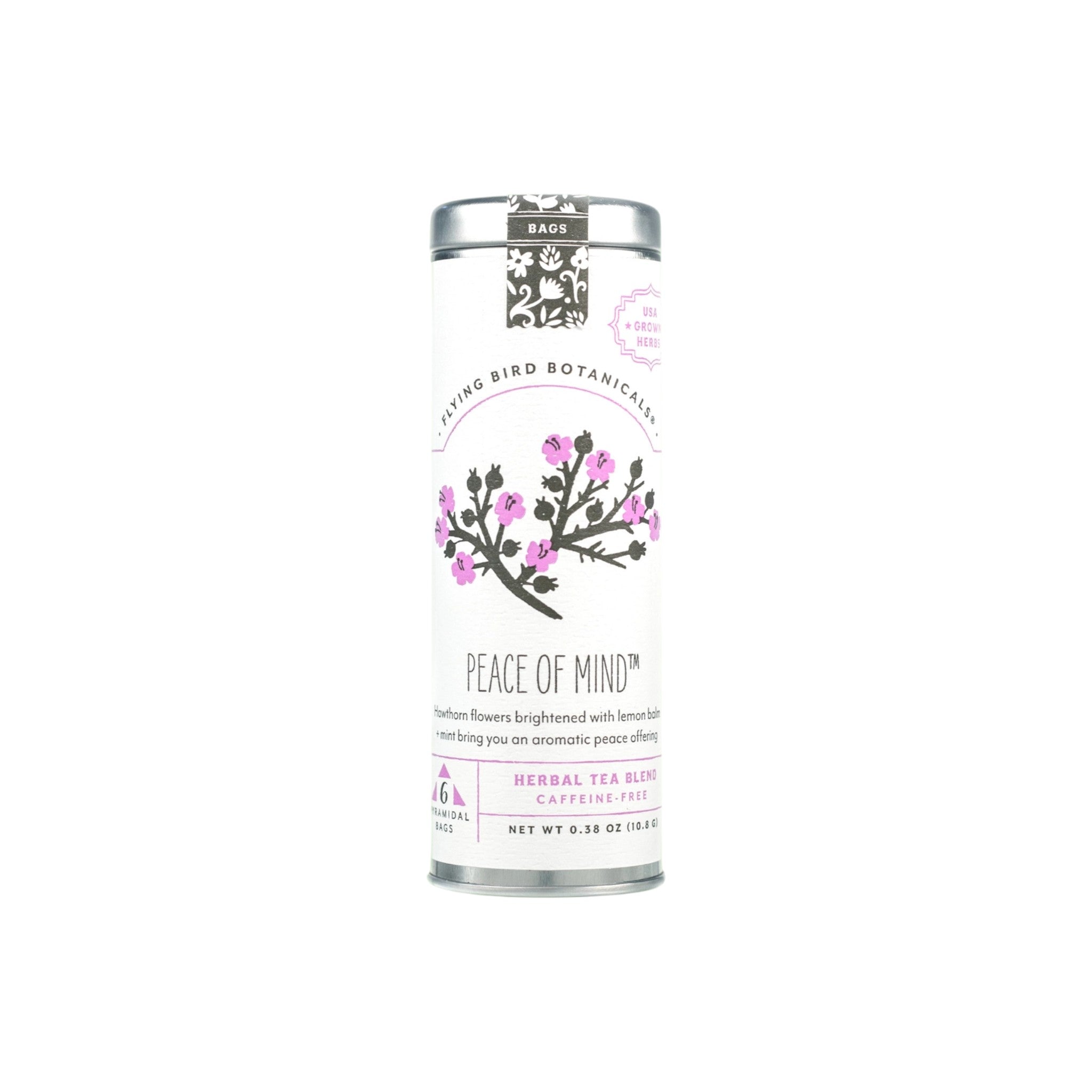 Flying Bird Botanicals Peace of Mind Tea - The Artisan Gift Boxes