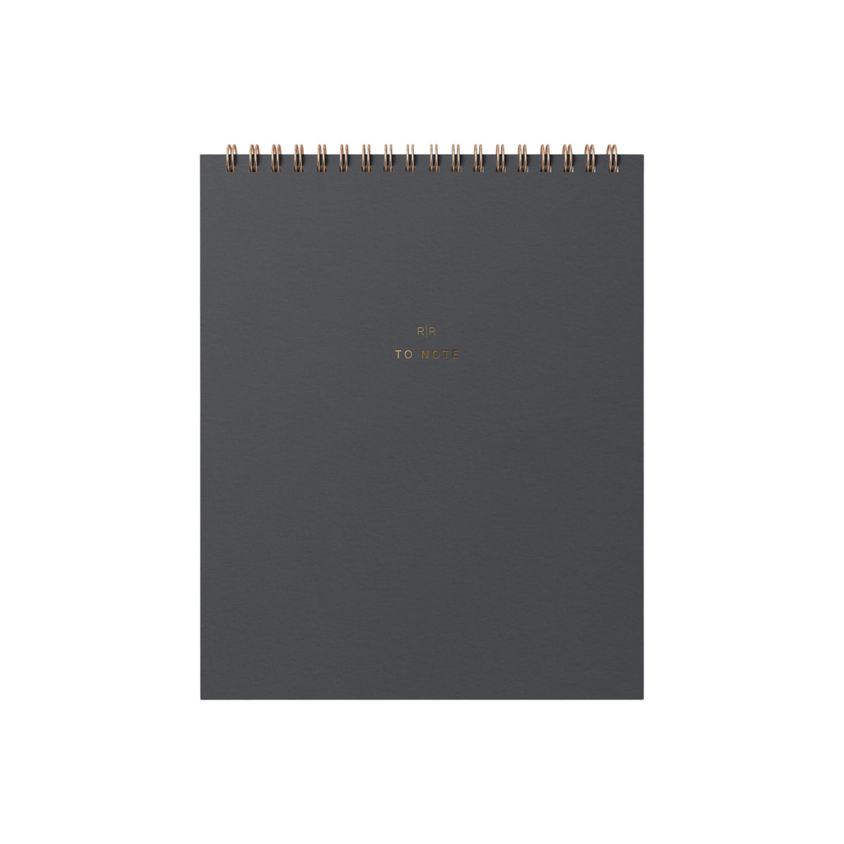 Ramona & Ruth To Note Lined Notebook Charcoal - The Artisan Gift Boxes