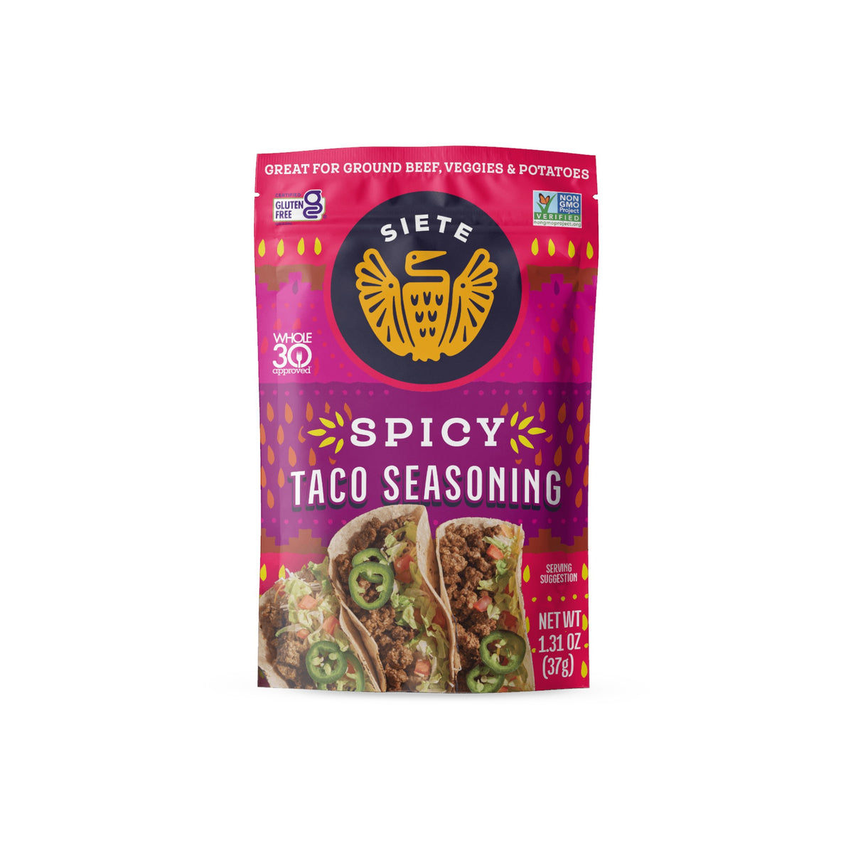 Siete Taco Seasoning Spicy - The Artisan Gift Boxes
