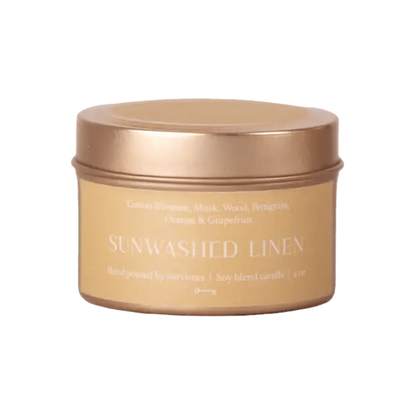 Sunwashed Linen Candle - The Artisan Gift Boxes