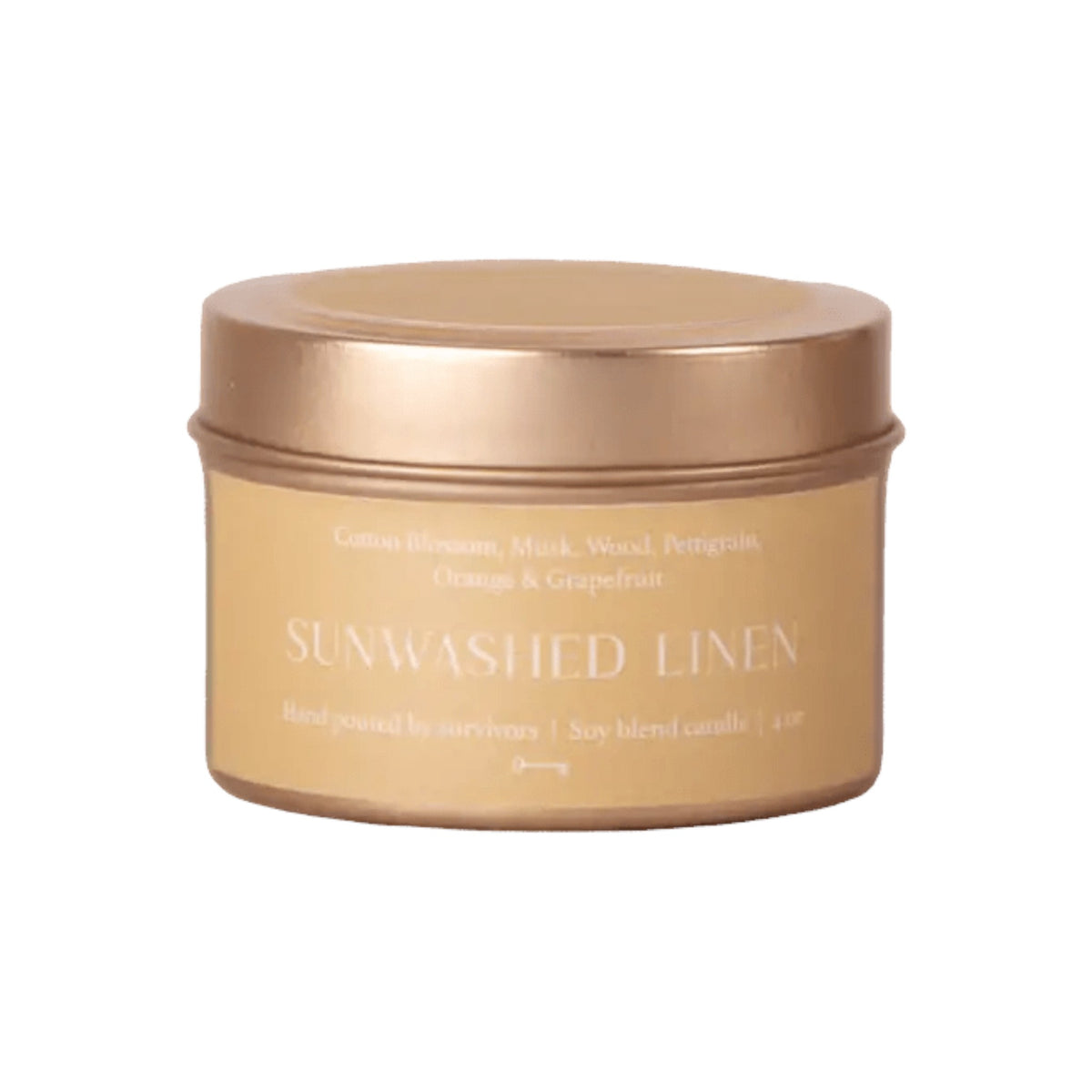 Sunwashed Linen Candle - The Artisan Gift Boxes