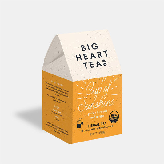 Big Heart Tea Cup of Sunshine - The Artisan Gift Boxes