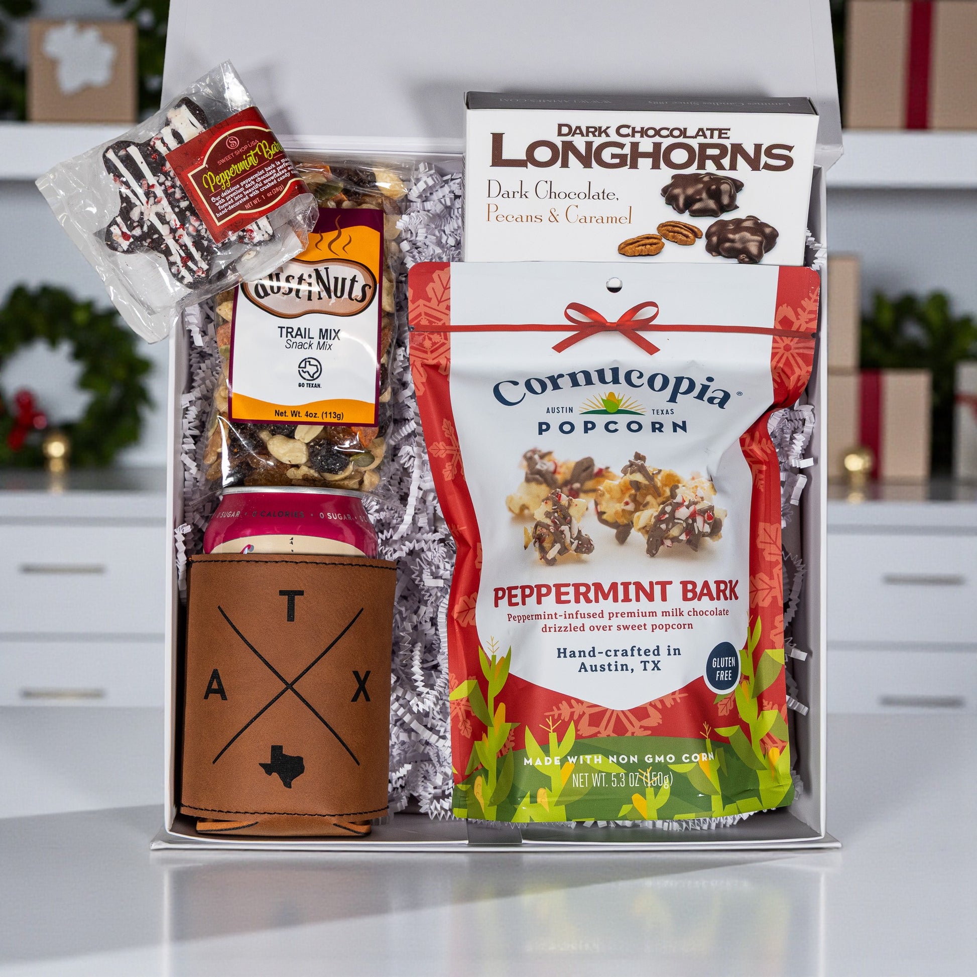 The Austin Holiday Snack Box - The Artisan Gift Boxes