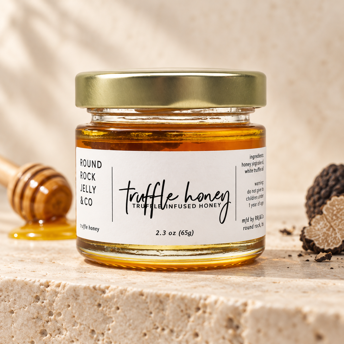 Round Rock Jelly Truffle Honey