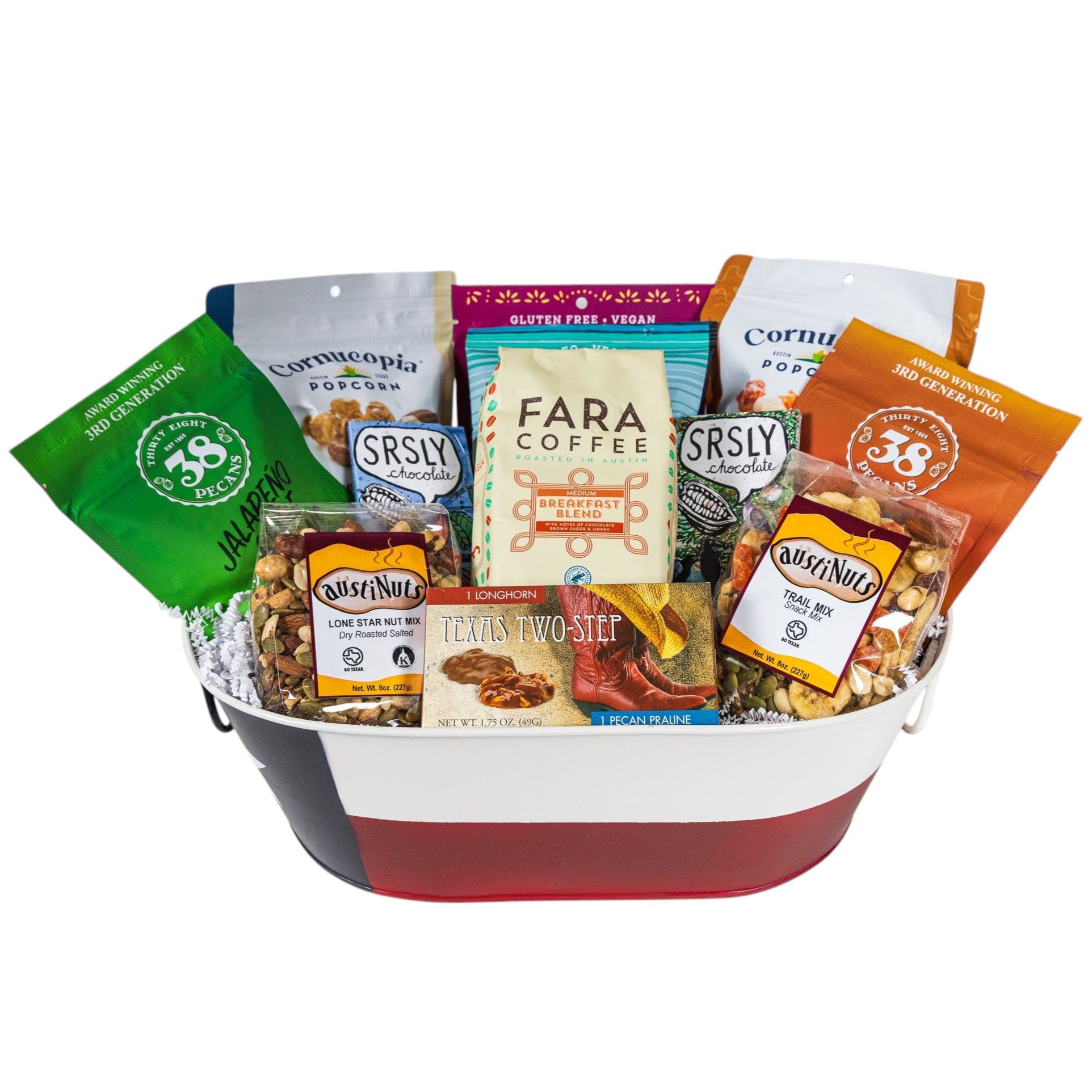 Austin Texas Gift Basket - The Artisan Gift Boxes