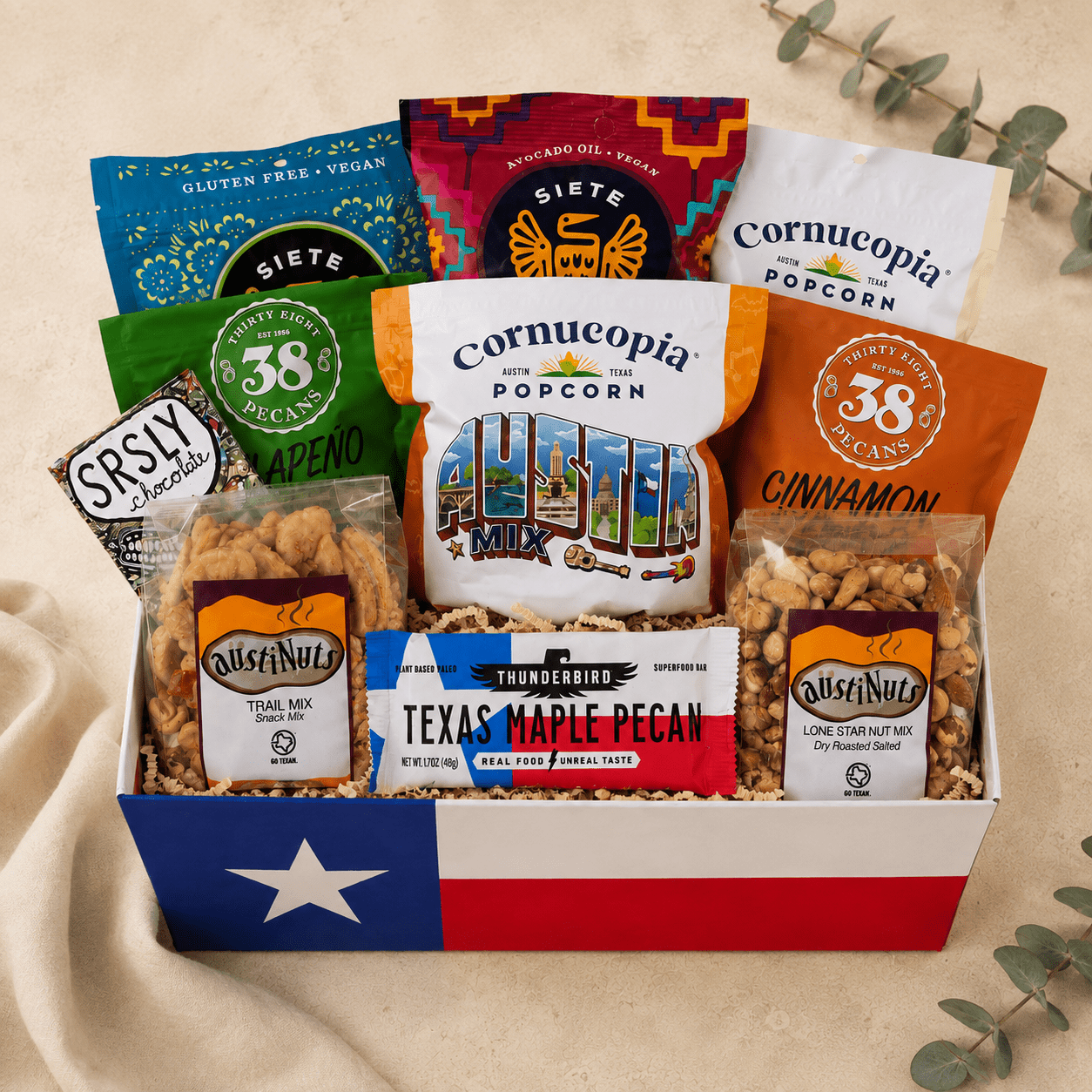 Austin Gift Basket - The Artisan Gift Boxes