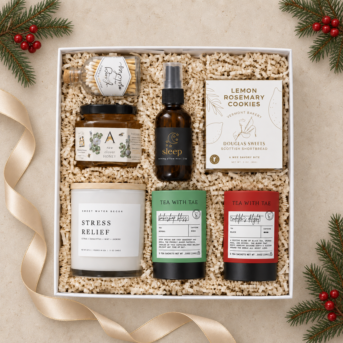 Holiday Calm & Comfort Relaxation Gift Set