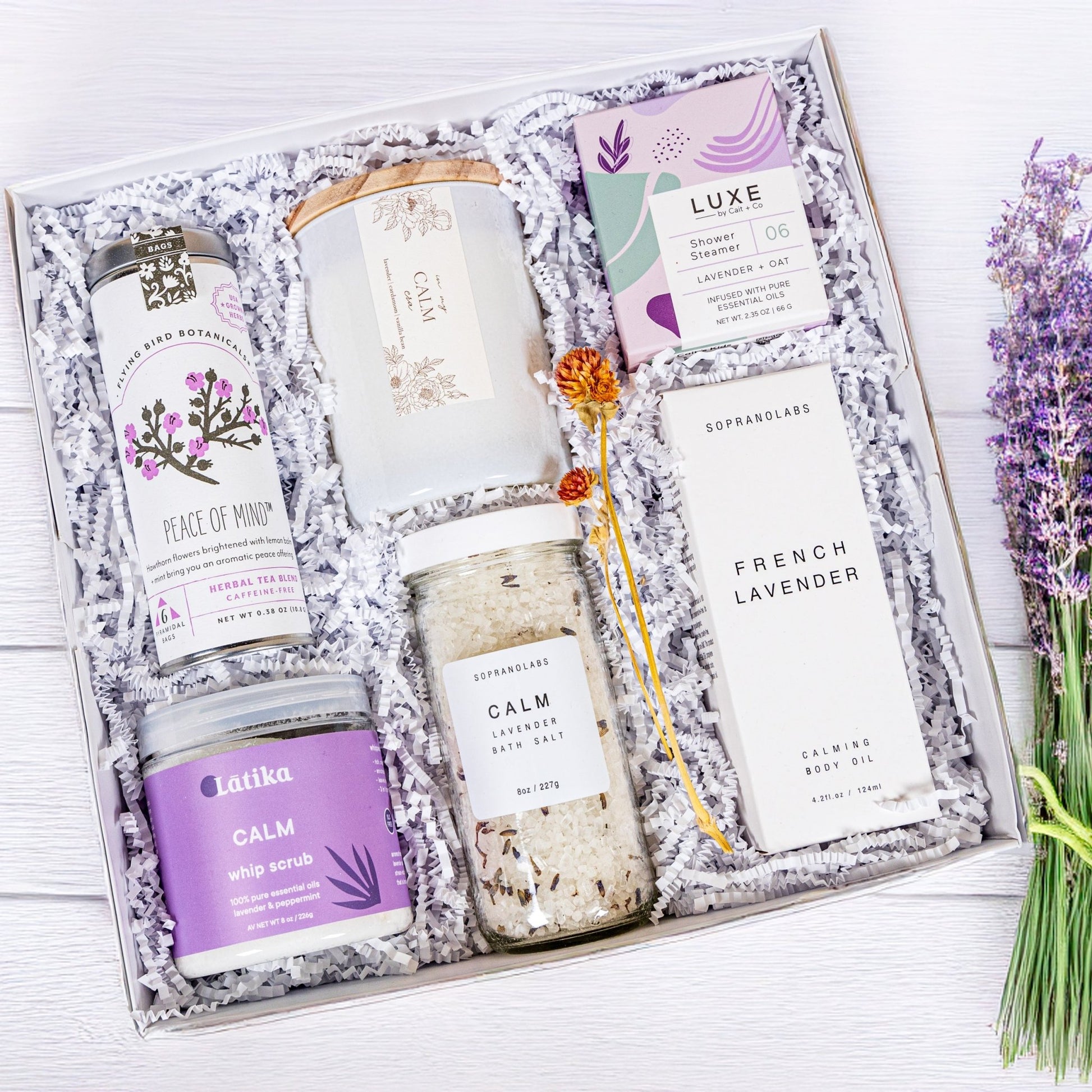 Relax and Recharge Gift Box - The Artisan Gift Boxes