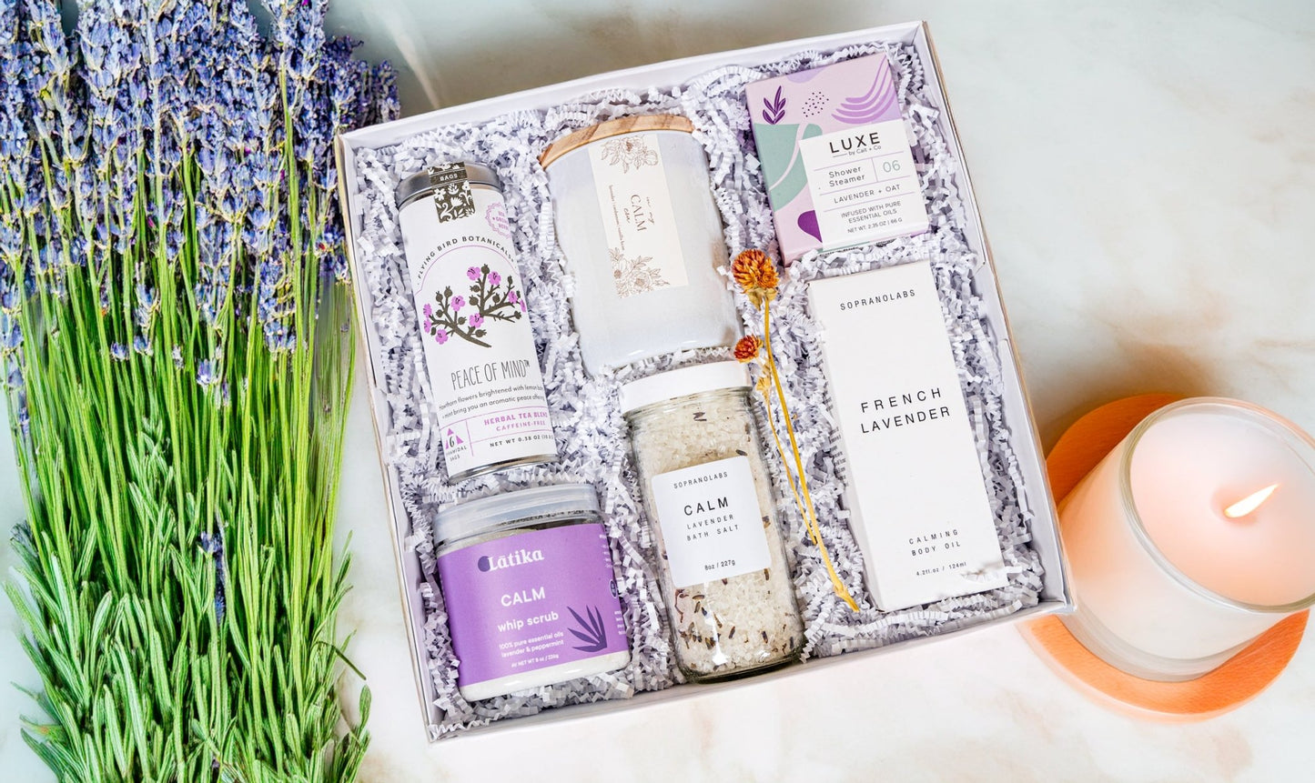 Relax and Recharge Gift Box - The Artisan Gift Boxes