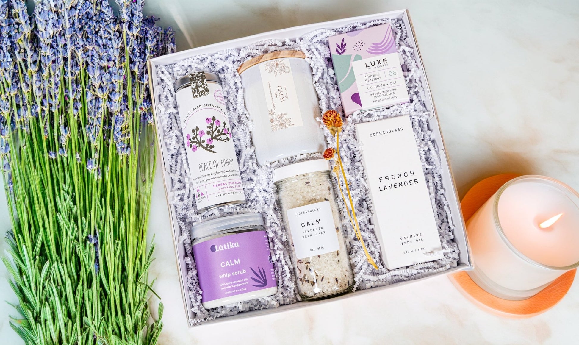 Relax and Recharge Gift Box - The Artisan Gift Boxes
