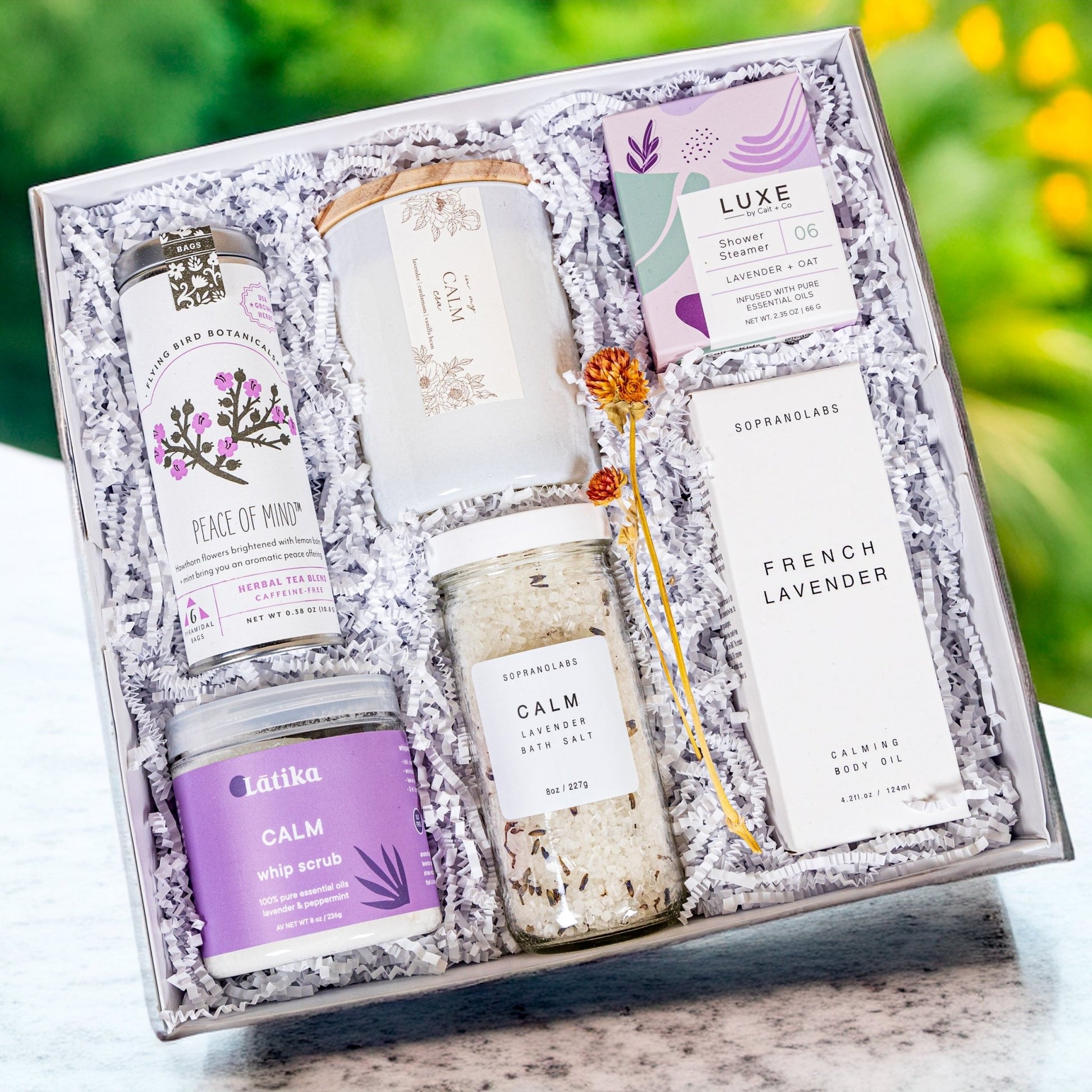 Relax and Recharge Gift Box - The Artisan Gift Boxes