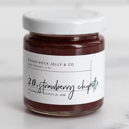 Round Rock Jelly Strawberry Chipotle Jam - The Artisan Gift Boxes