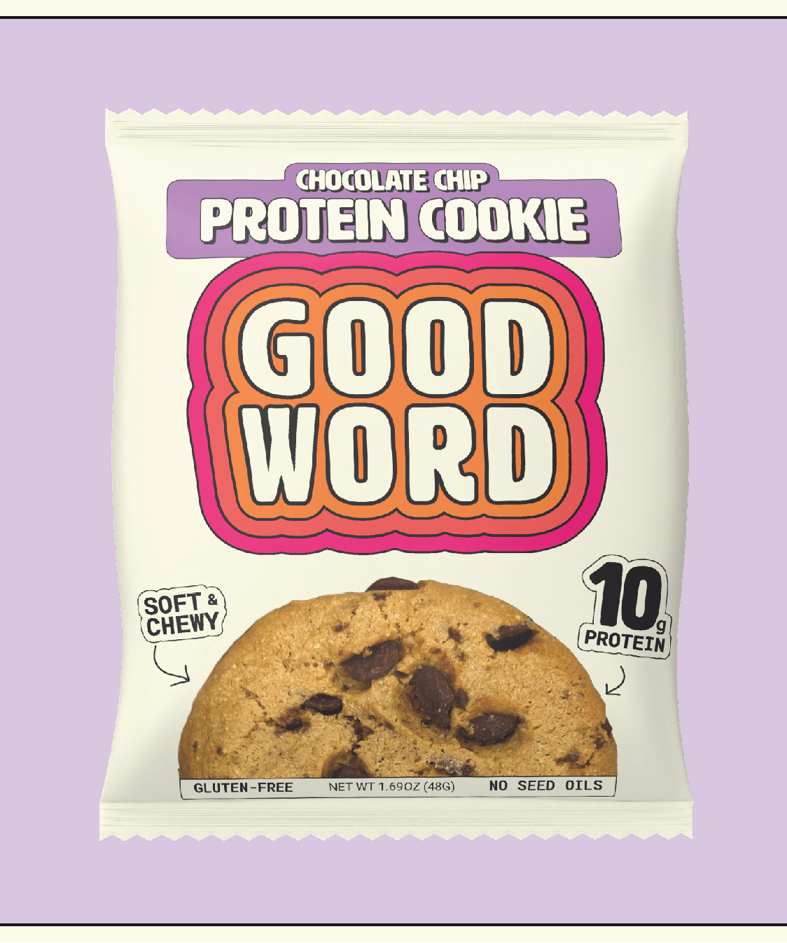 Good Word Peanut Butter chocolate chip cookie - The Artisan Gift Boxes