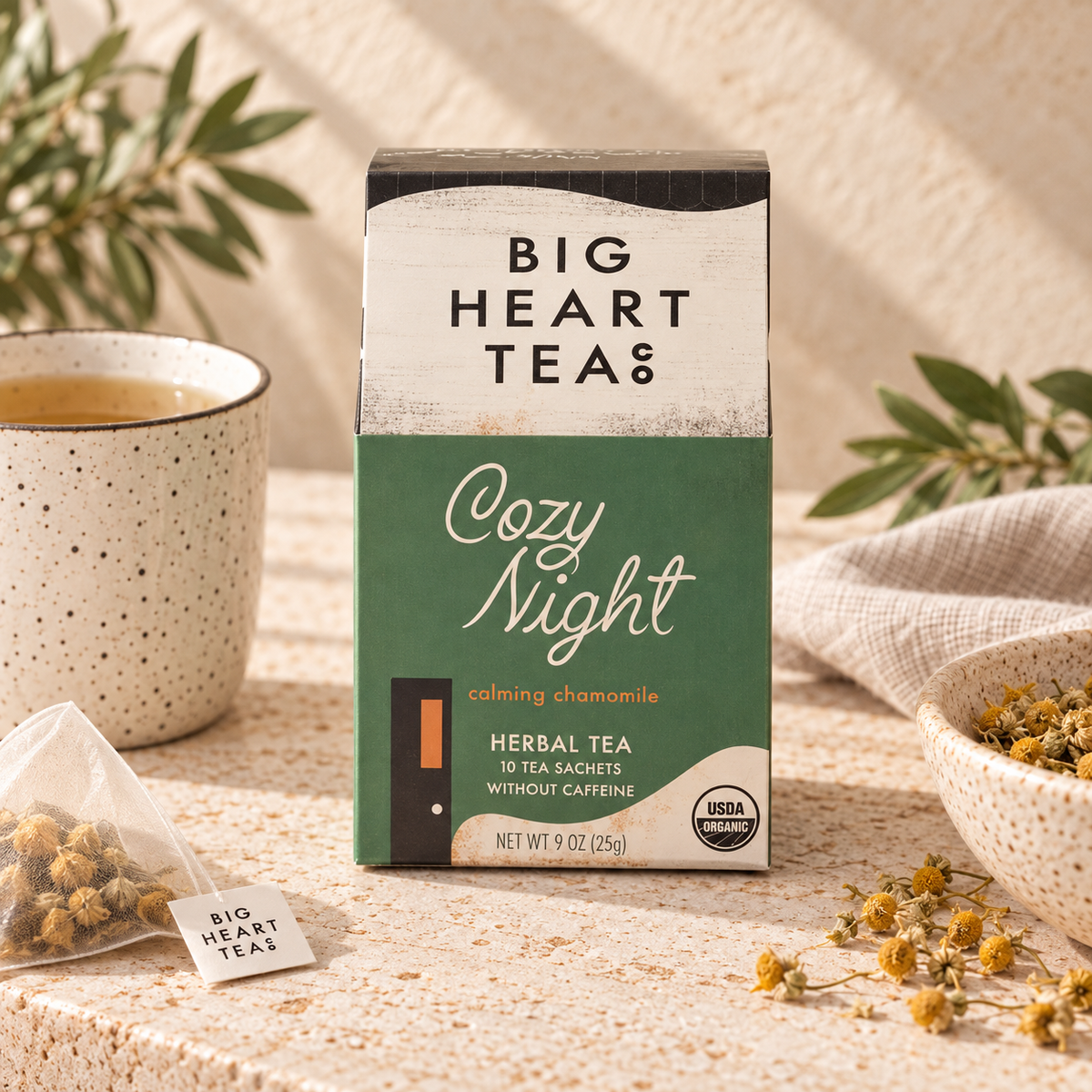 Big Heart Tea Cozy Night (10 ct)