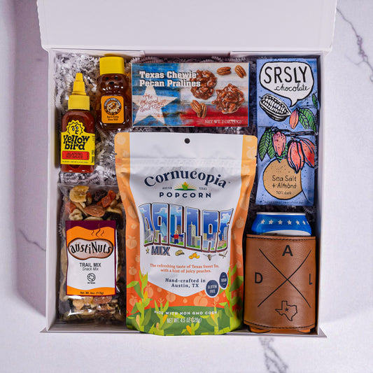 Dallas Gourmet Snack Gift Box - The Artisan Gift Boxes