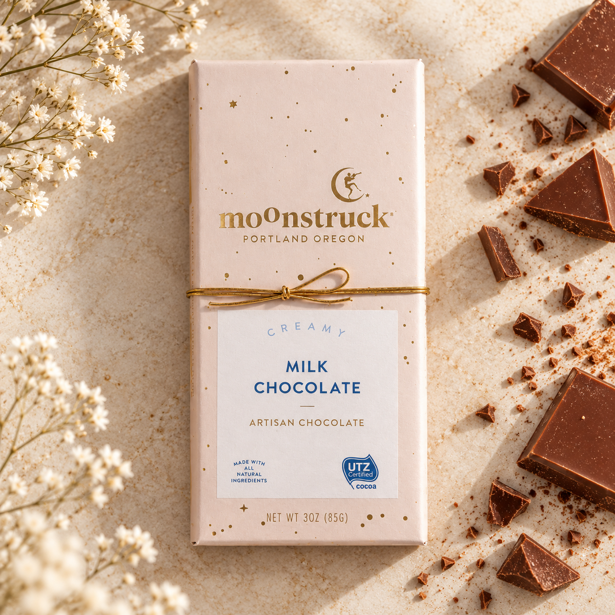 Moonstruck Creamy Milk Chocolate Bar