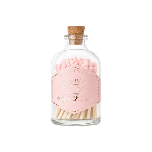 Frankie & Claude Fancy Matches - Blush Pink - The Artisan Gift Boxes