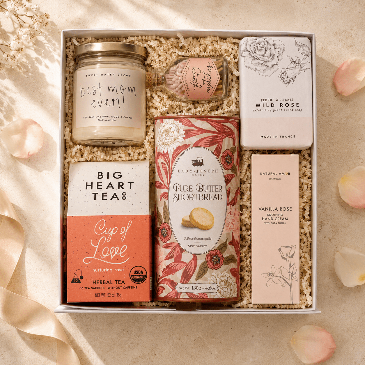 For Mom, With Love | Luxury Gift Basket for Mom - The Artisan Gift Boxes